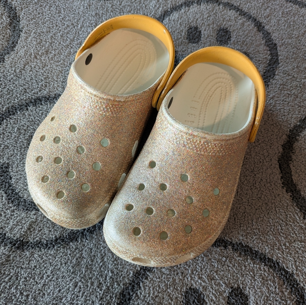 Glitter Crocs